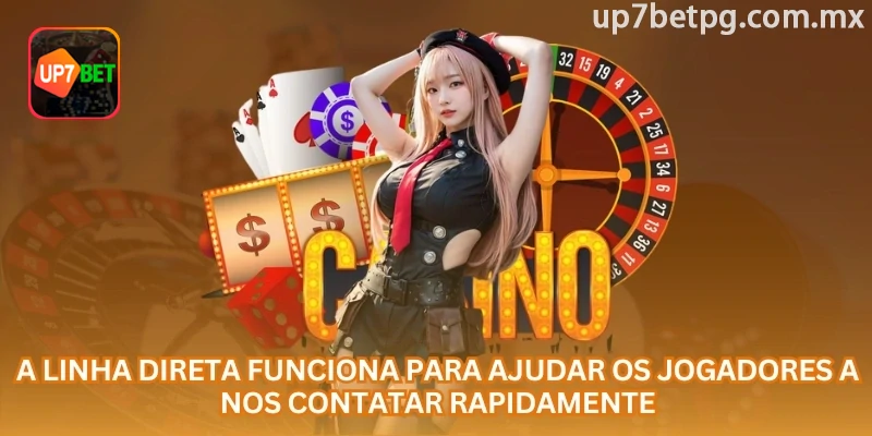 Contato com a central up7bet usando um número confirmado no site