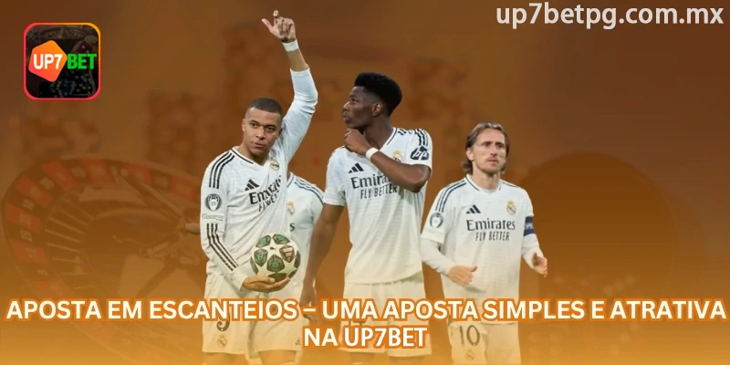 Mercados de escanteios dentro de uma partida de futebol
