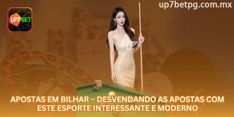 Mesa de bilhar com placar e mercados disponíveis