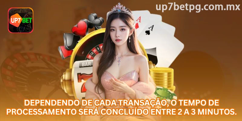 Tempo de processamento mostrado no histórico de transações da conta
