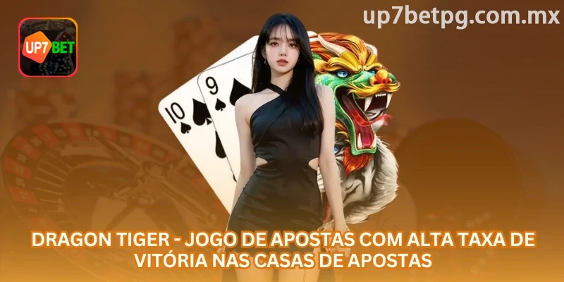 Mesa de Dragon Tiger com duas áreas principais