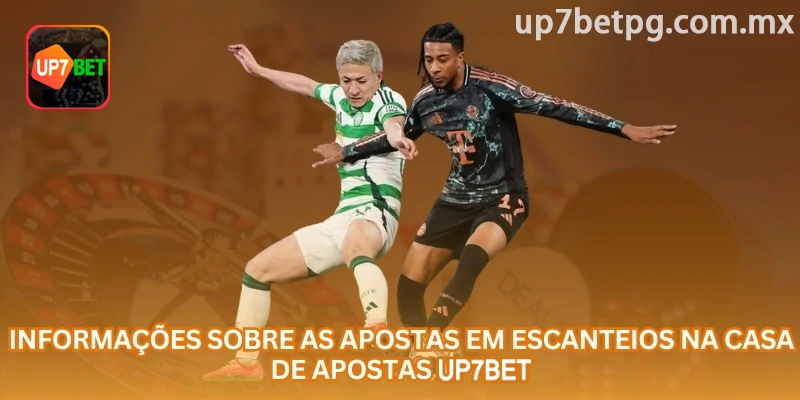 Linha de total de cantos da partida