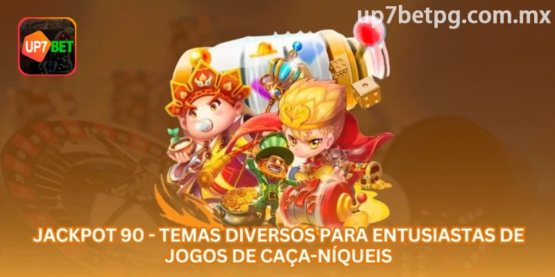 Tela do slot Jackpot 90 com rolos e símbolos clássicos