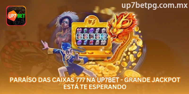 Paraíso das Caixas 777 com rolos e caixas fechadas