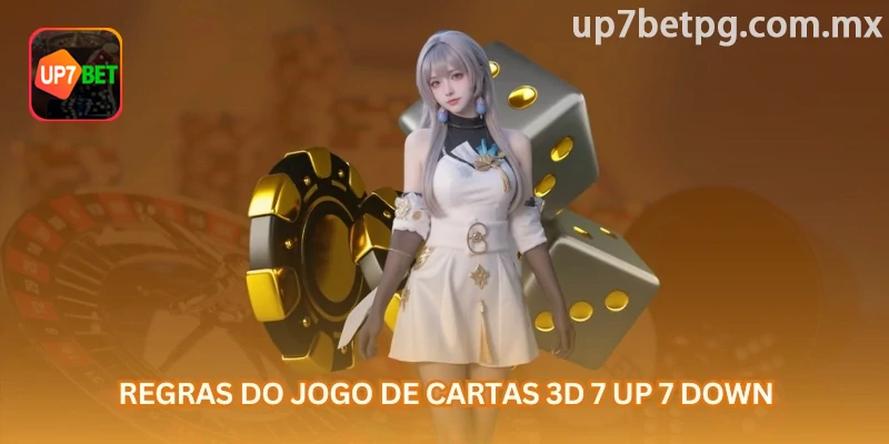 Bilhete de aposta com seleção Up, Seven ou Down
