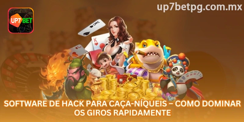 Anúncio falso de software para hackear caça-níqueis